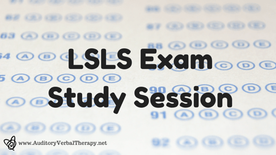 LSLS Exam Study Session